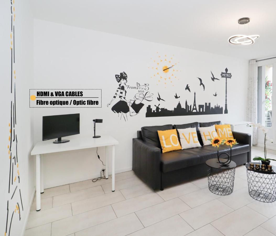 Апартаменти Apt3P-55M2-Parkingfree-5Km From Paris Ле-Плессі-Робенсон Екстер'єр фото